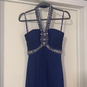 Blue formal dress